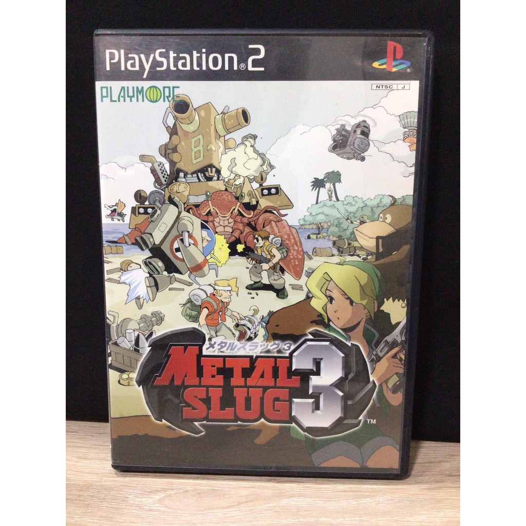 แผ่นแท้ [PS2] Metal Slug 3 (Japan) (SLPS-25209 | 25428)