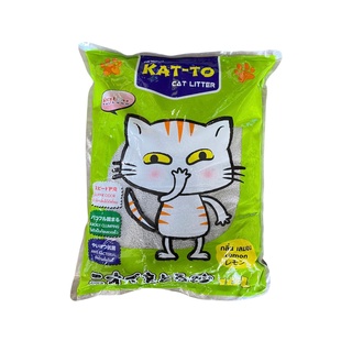 ทรายแมว Kat-to 10L. มีหลายกลิ่นให้เลือกนะคะ