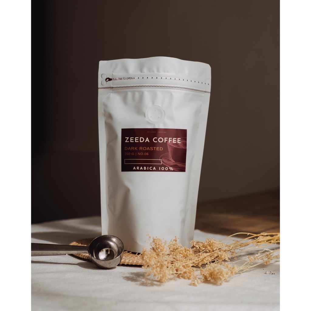 ZEEDA COFFEE เมล็ดกาแฟคั่วเข้ม(no.05)