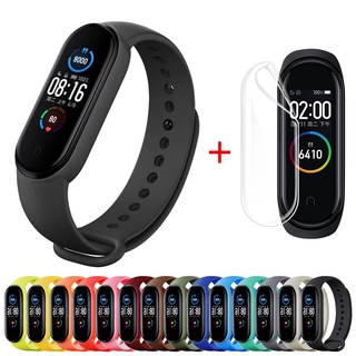 ฟิล์มกันรอยหน้าจอ Tpu สําหรับ Xiaomi Mi Band 6 5 4