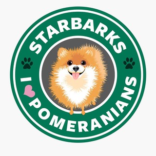 สติ๊กเกอร์ติดรถ แต่งรถ สติ๊กเกอร์ แม่เหล็กติดรถยนตร์ สติ๊กเกอร์หมา STARBARKS DOG - STB3