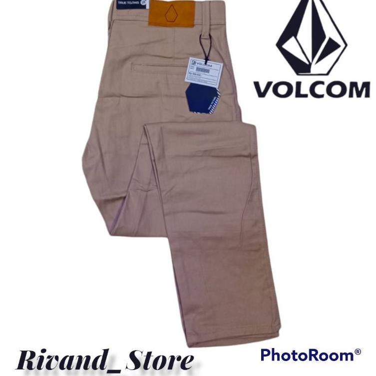 Vf✰จ ่ ายบนจุด❁☋ Volcom Men 's Long Chino Pants Premium Slimfit Model กางเกงชิโน ่ ยาวผู ้ ชาย กางเกงชิโน ่ ยาวผู ้ ชาย Volcom Great Ori 46