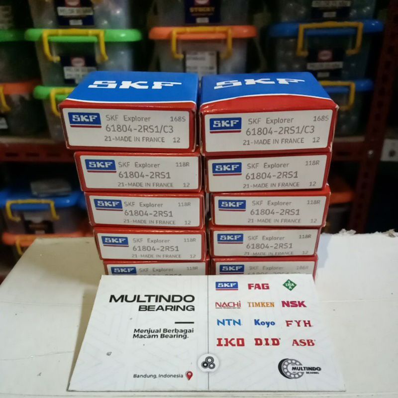 แบริ่ง 61804 / 6804 2RS1 SKF ORIGINAL