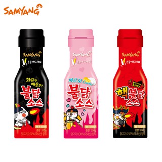 พร้อมส่ง 삼양 불닭소스 ซอสไก่เผ็ดเกาหลี 3 แบบ Samyang Spicy Hot Chicken Flavor Sauce 200g