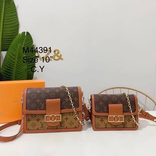 Louisvuitton กระเป๋าหลุยส์ ไซค์8”/10” งานมิลเลอร์ มีสลิป ใบเสร็จ