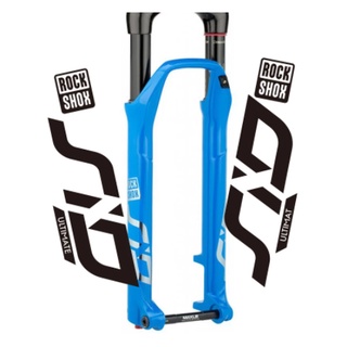 พร้อมส่ง สติกเกอร์ตัดตะเกียบหน้าจักรยาน MTB ROCKSHOX ULTIMATE 2