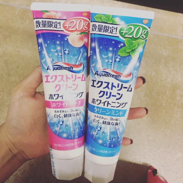 Aquafresh Extreme Clean Whitening Shopee Thailand