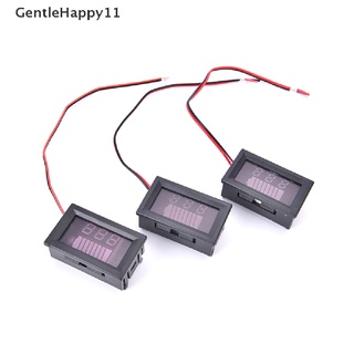 Gentlehappy โวลต์มิเตอร์ดิจิทัล 12V 24V 60V 72V สําหรับรถยนต์