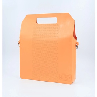 ECOTOPIA RUBBER IDEA RUBBER WORK BAG ถุงยางรักษ์งาน สีส้ม