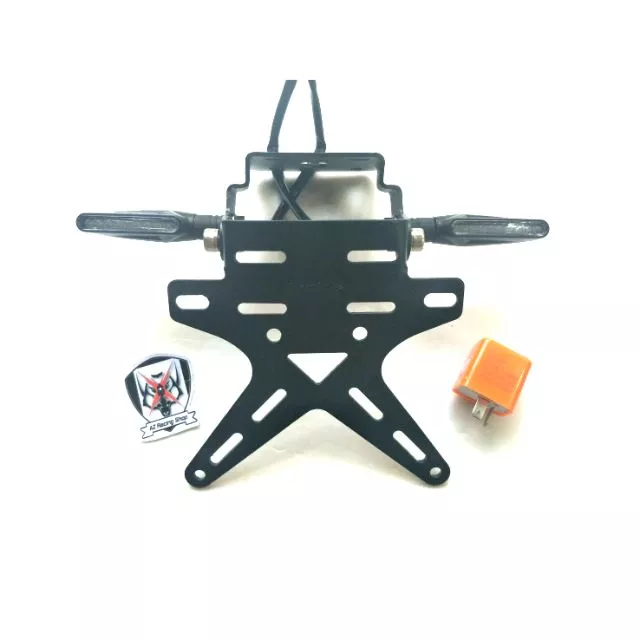 ท้ายสั้นพับได้พร้อมไฟเลี้ยวและรีเลย์ปรับระดับ Mslaz/R15/MSX/Cbr150 และรุ่นอื่นๆ