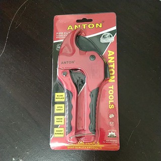 กรรไกรตัดท่อ PVC กรรไกรตัดท่อประปา Cutter คัตตเตอร์ ตัดท่อ PVC 42 mm. ANTON แอนตัน ตัดได้ทั้งท่อพีวีซี สายยางฉีดน้ำ