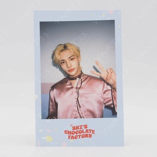 ♡︎พร้อมส่ง♡︎ Stray Kids SKZS Chocolate Factory POB Polaroid Photocard Hyunjin การ์ด ฮยอนจิน สเตรย์คิดส์ LoveSTAY B