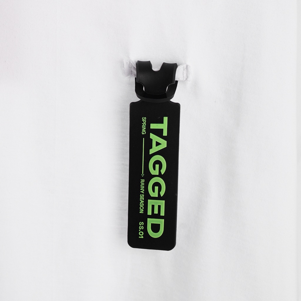 Tagged - Positive Cult Rubber Tag สีดํา เขียว