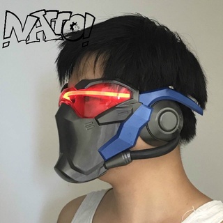 Overwatch special combat mask cosplay mask game peripheral cos props soldier mask number 76