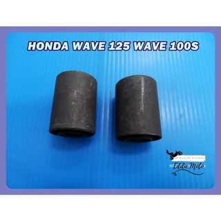 HONDA WAVE125 WAVE100S year 2005 REAR FORK BUSHING SET "BLACK"  // บูชตะเกียบหลัง  สีดำ 1 ชุด สินค้าคุณภาพดี