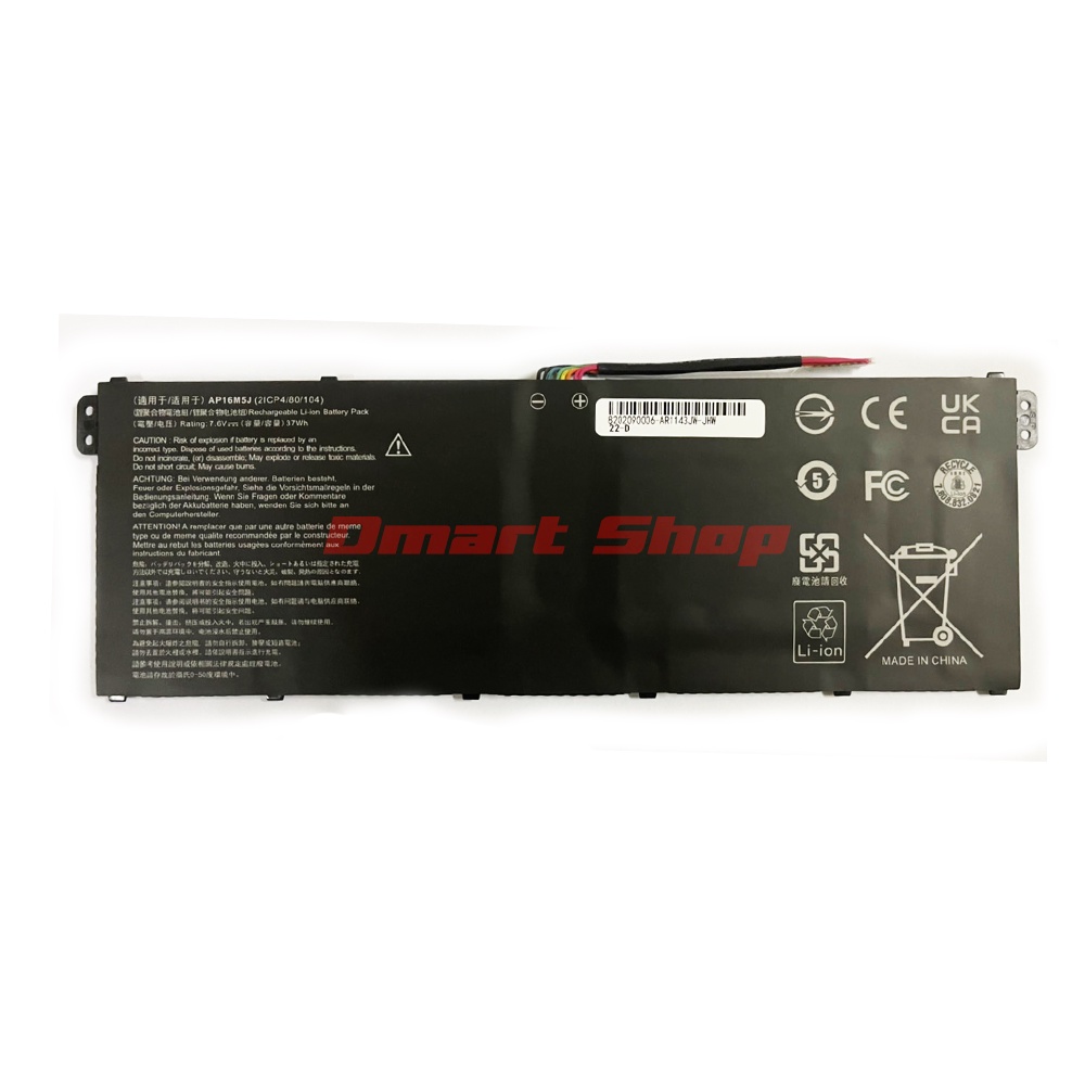 ️ Dmartshop   ( AP16M5J ) Acer Battery Notebook Extensa 15 EX215-51G-580C Aspire 3 A315-21 A314-32 ES1-523 A515-51