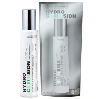 สเปรย์ น้ำแร่ทองคำ 200 ml. SOL Hydro Cellusion  1 ขวด