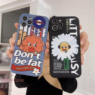 เคสซิลโคน Realme C15 C21 C25 C20 C12 C11 2021 C21Y 5 5S 5i 6i C25S C20A C17 7i C1 C2 C3 C3i Realme Narzo Dont Be Fat Shock and Drop Mobile Phone Case