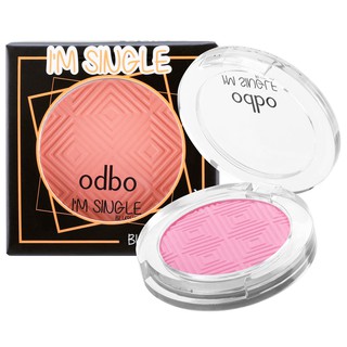 🌟 บลัชออน เนื้อฝุ่น โอดีบีโอ ODBO IM SINGLE BLUSHER OD180