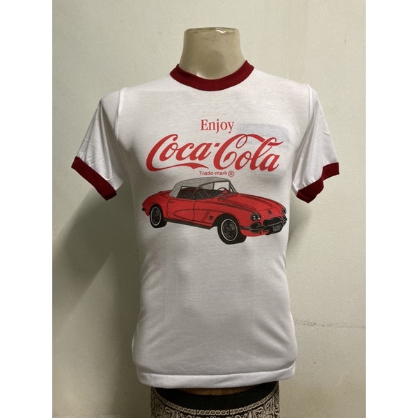 เสื้อยืด ลาย โคคา โคลา สไตล์วินเทจ