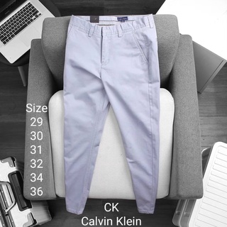 calvin klein กางเกงขายาว