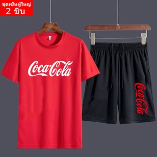 ⚡️พร้อมส่ง!!(10 สี) BK229+FF229 ชุดเซ็ตผู้ใหญ่เสื้อยืด+กางเก…