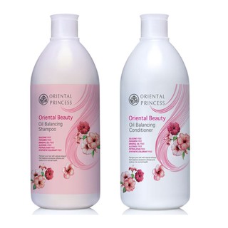 แชมพู+คอนดิชั่นเนอร์สำหรับผมมัน : Oriental Beauty Oil Balancing Shampoo / Conditioner