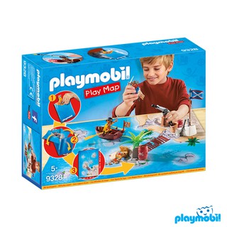 Playmobil 9328  Playbags Pirate Adventure Play Map แอ็คชั่นฟิกเกอร์  เพลย์แบ็ค โจรสลัด