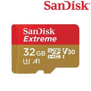 SanDisk Extreme microSD 32GB อ่าน 100MB/s เขียน 60MB/s (SDSQXAF-032G-GN6MN#) เมมโมรี่ การ์ด แซนดิส สำหรับ Gopro5 6 SJCAM