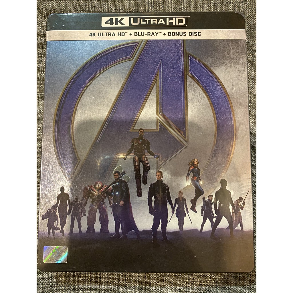 Avengers Endgame Blu ray 4K Ultra HD Steel book บลูเรย์ bluray