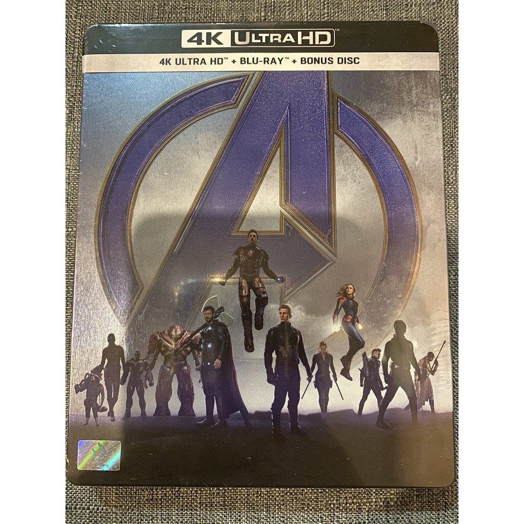 Avengers Endgame Blu ray 4K Ultra HD Steel book บลูเรย์ bluray | Shopee ...