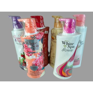 Mistine White Spa Body Lotion 400ml.มิสทีน ไวท์สปา โลชั่น่ ขนาด 400-500ml.exp.05/05/2023