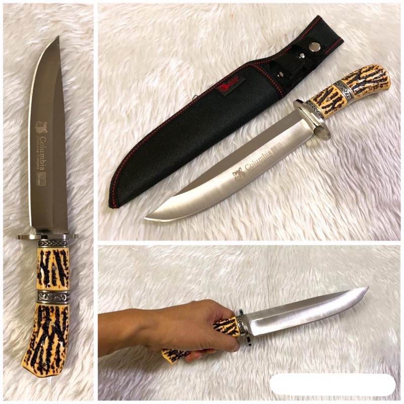 มีดเดินป่า มีดใบตาย Columbia SA49 พร้อมส่ง ราคาถูก