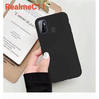 🇹🇭ส่งจากไทย🇹🇭เคสTpuดำ RealmeC11 ส้นค้าพร้อมส่ง