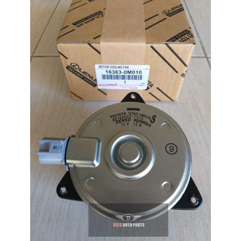 มอเตอร์พัดลม รหัส0T140​ คุณภาพ100% สำหรับรถยนต์รุ่น Altis Dual 2014