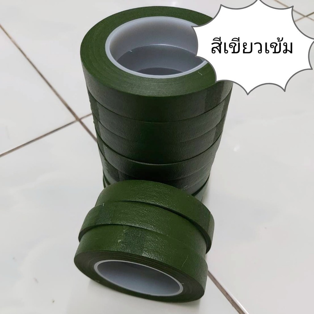 ฟลอร่าเทป 20 หลา ขายยกโหล12ม้วนจากไต้หวันคุณภาพดี (ใส่โค้ด INCOCT30 ลดเพิ่มอีก 30%) - รูปที่ 3