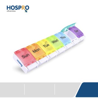 Hospro Pill Box 7 Days ตลับใส่ยา 7 ช่อง รุ่น H-PB01