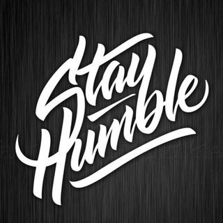 สติกเกอร์ ลาย Stay HUMBLE CUTTING ขนาด 7 ซม.