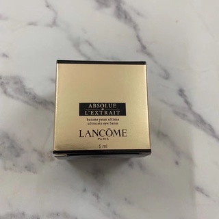 Lancome ครีมบํารุงรอบดวงตา ต่อต้านริ้วรอย 5 มล. สีดํา สีทอง