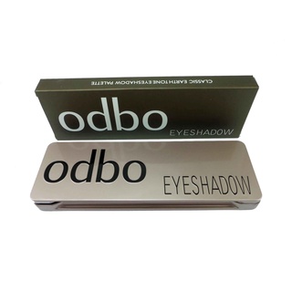 Odbo classic earth  tone eyeshadow โอดีบีโออายชาร์โดว์ เบอร์  02