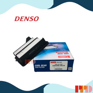 DENSO ไส้กรองอากาศ รถยนต์ HONDA CITY 2009 / HONDA JAZZ 2009 - 20015 / BRIO ( 260300-0610 )