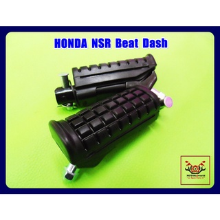 HONDA NSR BEAT DASH FRONT FOOT REST PEG SET PAIR // พักเท้าหน้า เดิม ซ้ายขวา ยางพักเท้าหน้า สินค้าคุณภาพดี