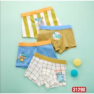 กางเกงในเด็กชาย Boxer แพ๊ค 4ตัว