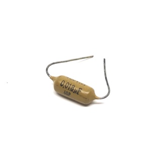 Mustard Capacitor Phillips/Mullard 0.018 uF 400V (NOS เก่าเก็บ)