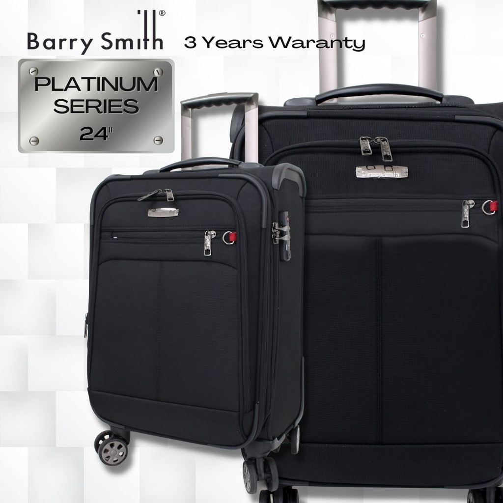 Barry Smith Softcase กระเป๋าเดินทาง พร้อม ABS ป้องกันมุม (24 นิ้ว)