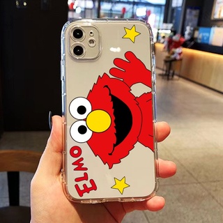 เคสiPhone11มีความคิดสร้างสรรค์ เคสมือถือ เคสซิลิโคน เคสโทรศัพท์มือถือนิ่ม แบบใส ลายการ์ตูนเซซามีสตรีท สําหรับ เคสไอโฟน11 โทรศัพท์ ip i 6s 7 8 plus 11 เคสไอโฟน 13 เคสไอโฟน 14 เคสไอโฟน 12 pro max mini เคสไอโฟน7พลัส xs XR iPhone case เคสโทรศัพท์