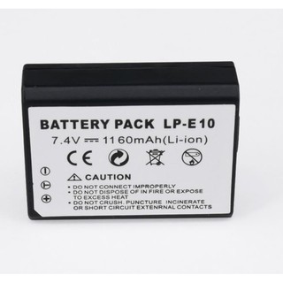 แบตกล้อง CANON LP-E10 For Canon 1100D 1200D 1300D Rebel T3 T5 KISS X50 X70   1Pc 2200mAh LP-E10 LP E10 LPE10 Digital Cam