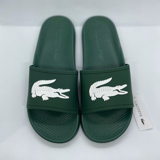 รองเท้า Lacoste Men Croco Slide Sandals ✅มีเก็บเงินปลายทาง LS1