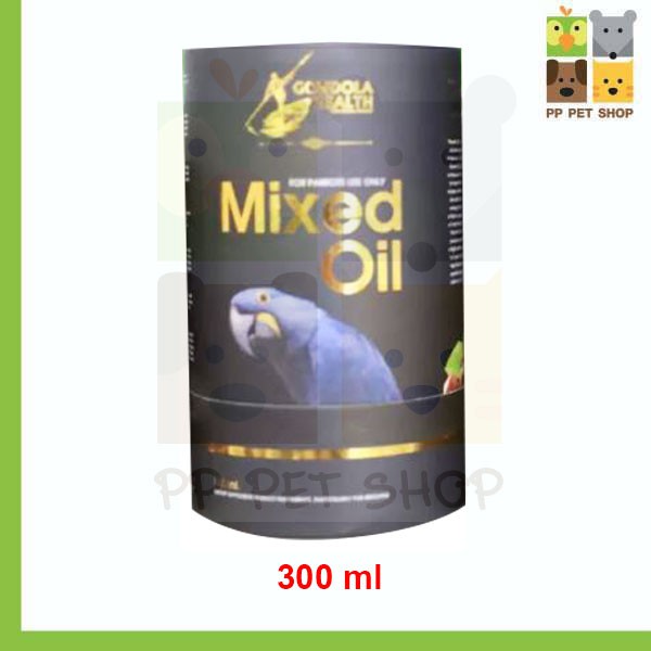 Mixed oil 300 ml อุดมด้วย Omega 3 ช่วยบำรุงนกให้แข็งแรง สมบูรณ์ โดยเฉพาะ ใช้บำรุงนก พ่อ แม่พันธุ์ รา