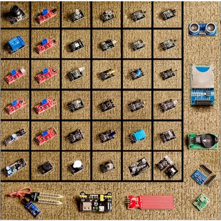 ชุดโมดูลเซนเซอร์สตาร์ทเตอร์ 37in1 37 in 1 UNO R3 MEGA2560 สําหรับ arduino 45 in 1